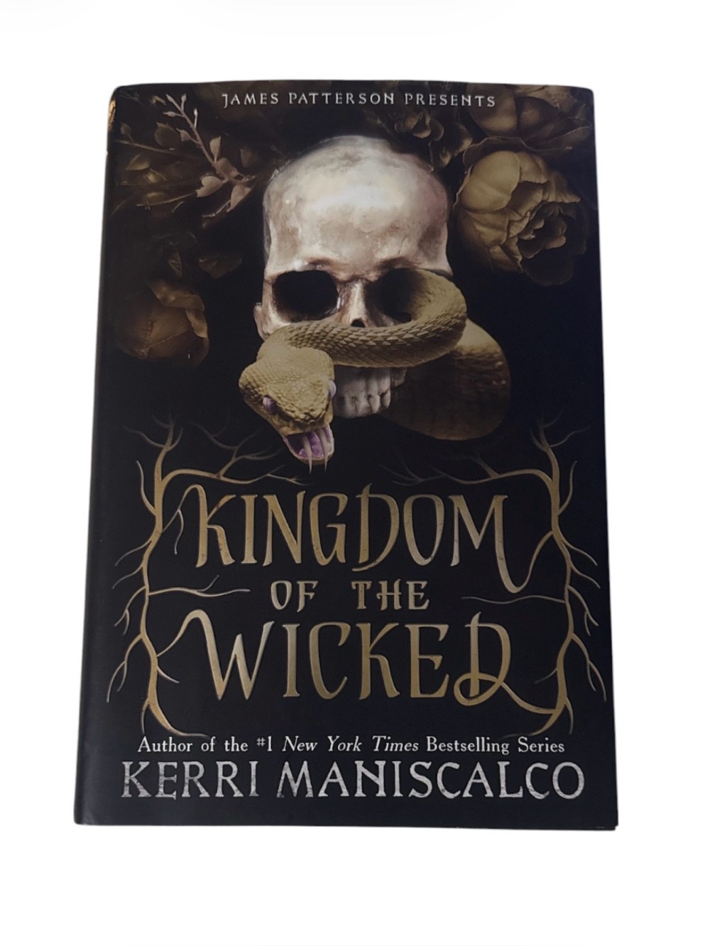 HARDCOVER Kingdom of the Wicked by Kerri Maniscalco - Dark Goth Fantasy Romance